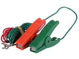 Gallagher G59300 fence lead set with green and red clamps and wire
