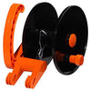 Gallagher Mini electric Fence Porta Reel with orange and black colors