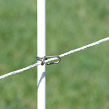 Gallagher 3/8" Fiberglass Fence Posts with electric fence wire and clip attachment