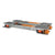 Two gallagher wireless cattle scale load bars with orange and black protective labels, shown on a plain white background.