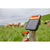 Gallagher S60 Solar energizer connected to electric fence and rotational grazing wire spool