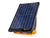 Gallagher Electric Fence box with large solar panel to charge the battery energizer